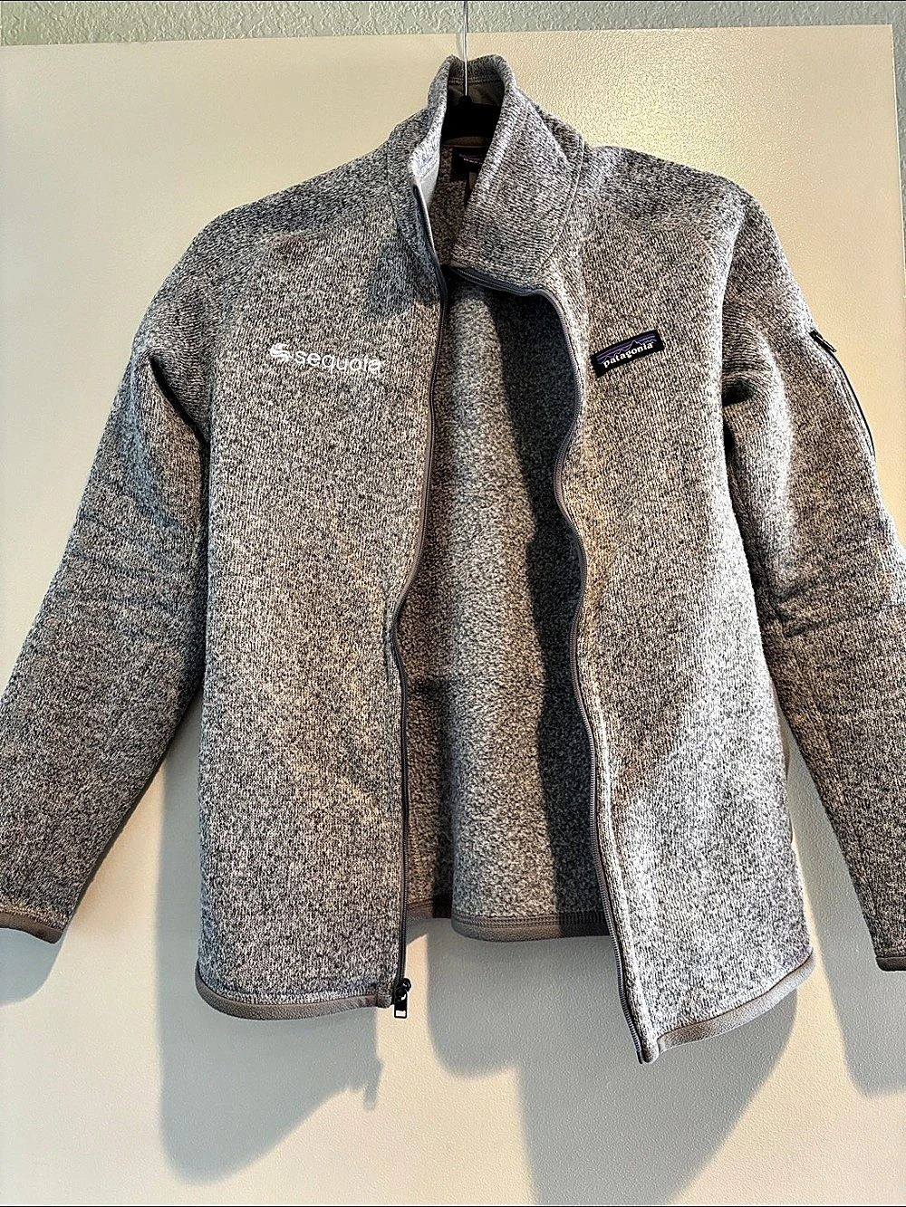 Patagonia Women'Small Better Sweater Full-Zip Jacket Gray Small